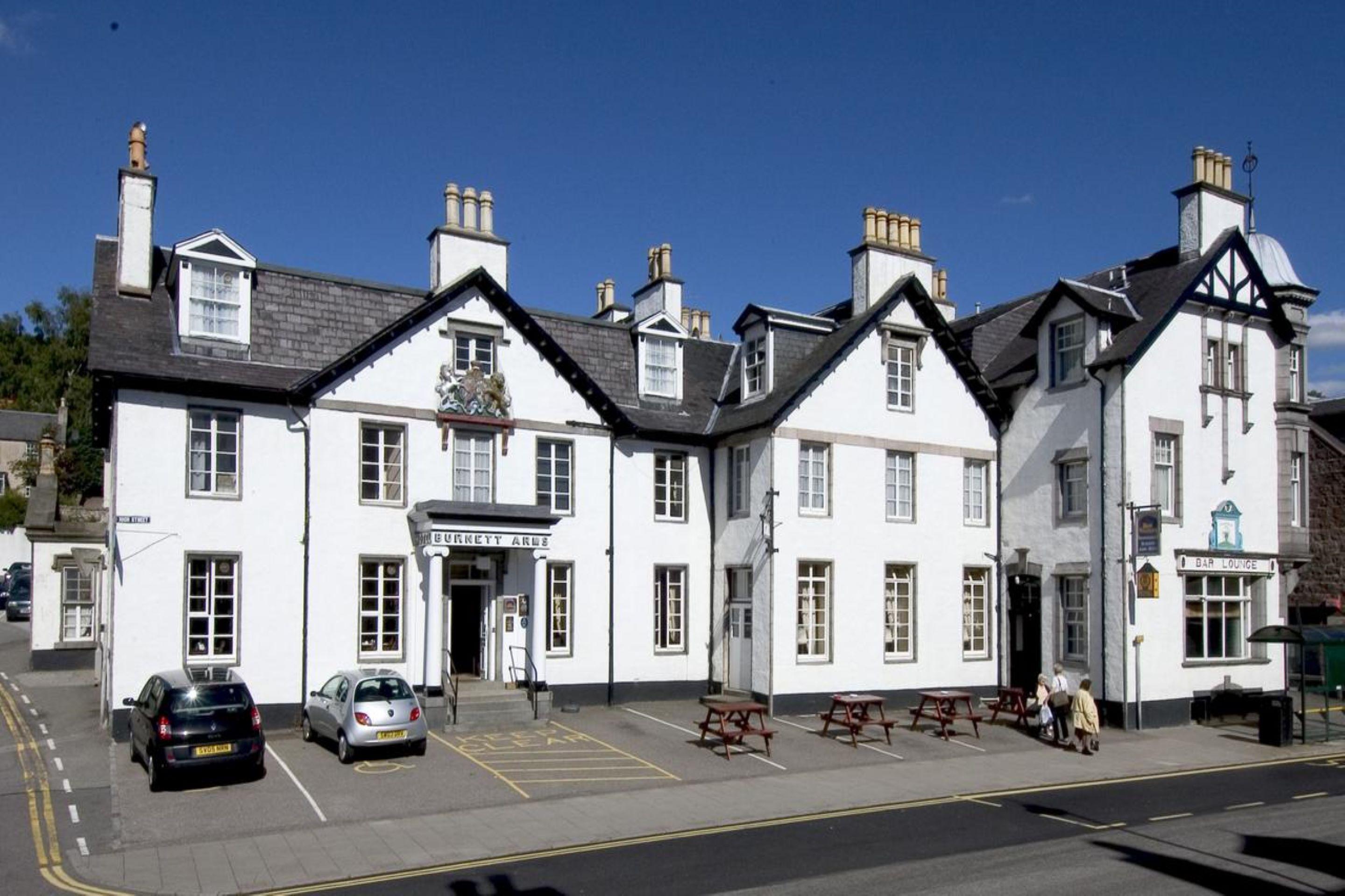 Burnett Arms Hotel Banchory Exterior foto